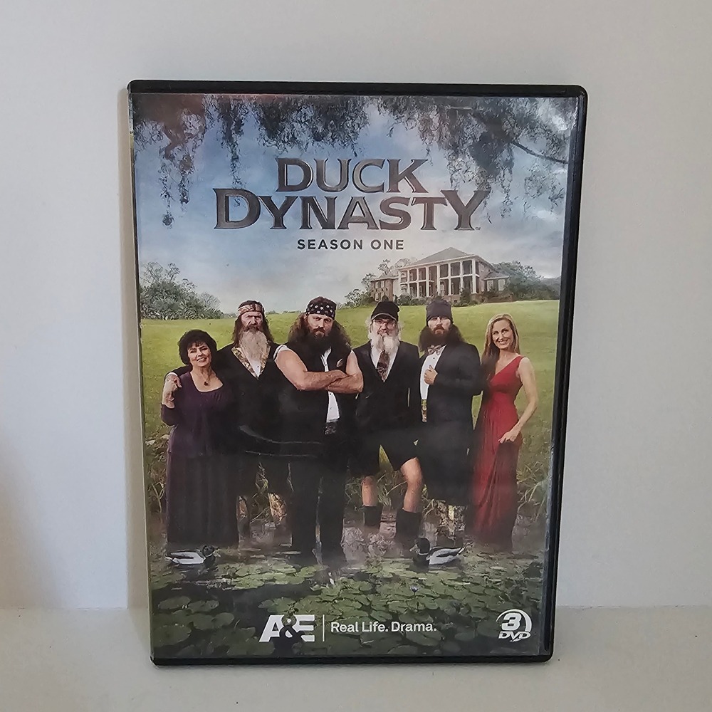 Duck Dynasty Season One DVD 3-Disc Set A&E Reality TV Series Robertson Family